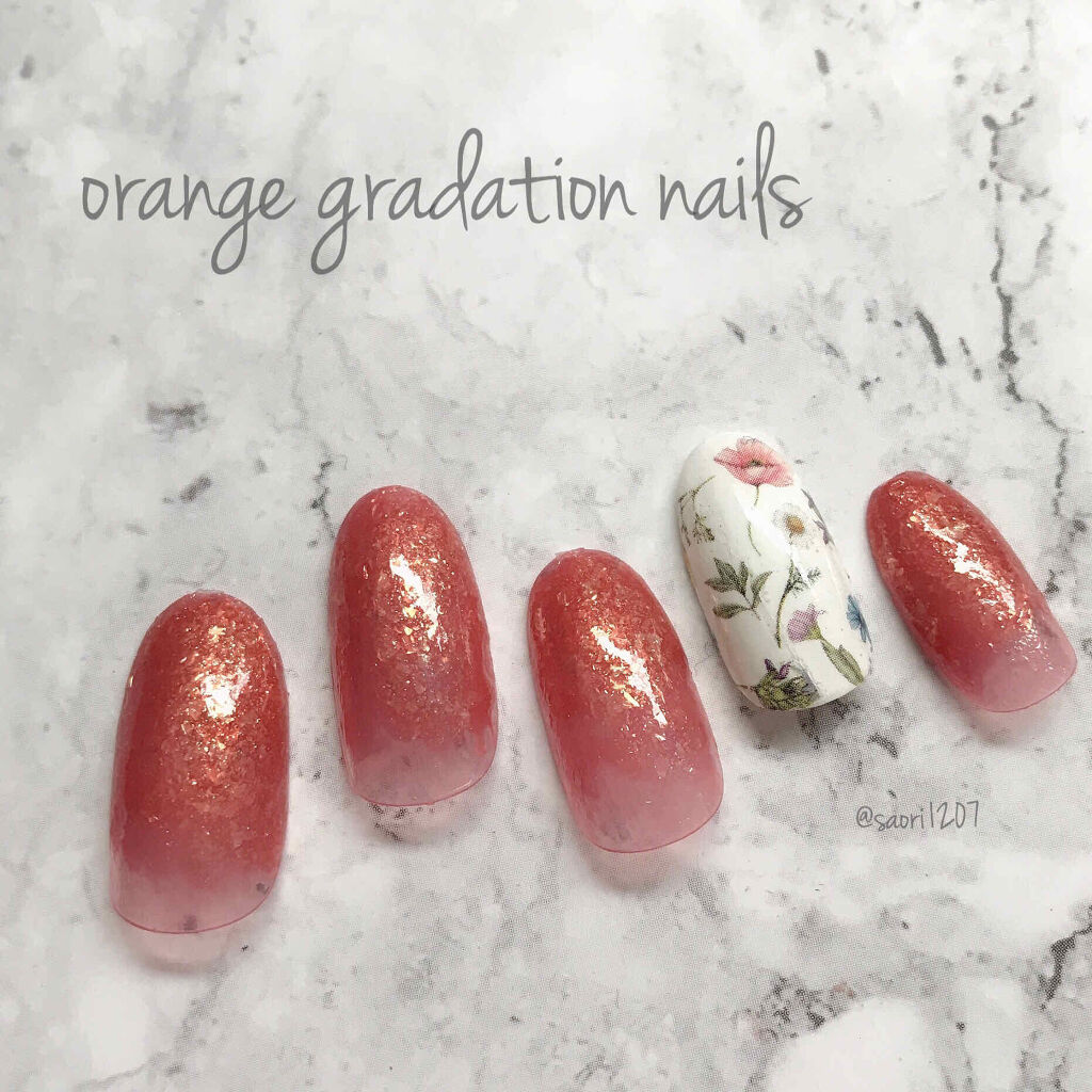 シンプルオレンジグラデネイル💗
#セルフネイルシリーズ #134
#nailsbysaori

＊

#アディクション 
#ザネイルポリッシュL
086 #SunsetOrange

#ユーアーグラム
#カラーネイルセレクション
WT1
