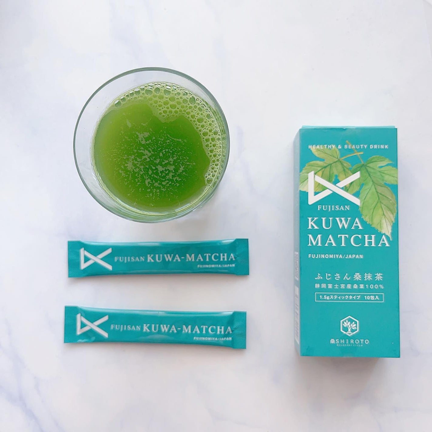 ふじさん桑抹茶/桑SHIROTO/ドリンクを使ったクチコミ(1枚目)