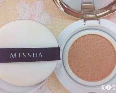 M クッション ファンデーション(モイスチャー)/MISSHA/クッションファンデーションを使ったクチコミ（2枚目）