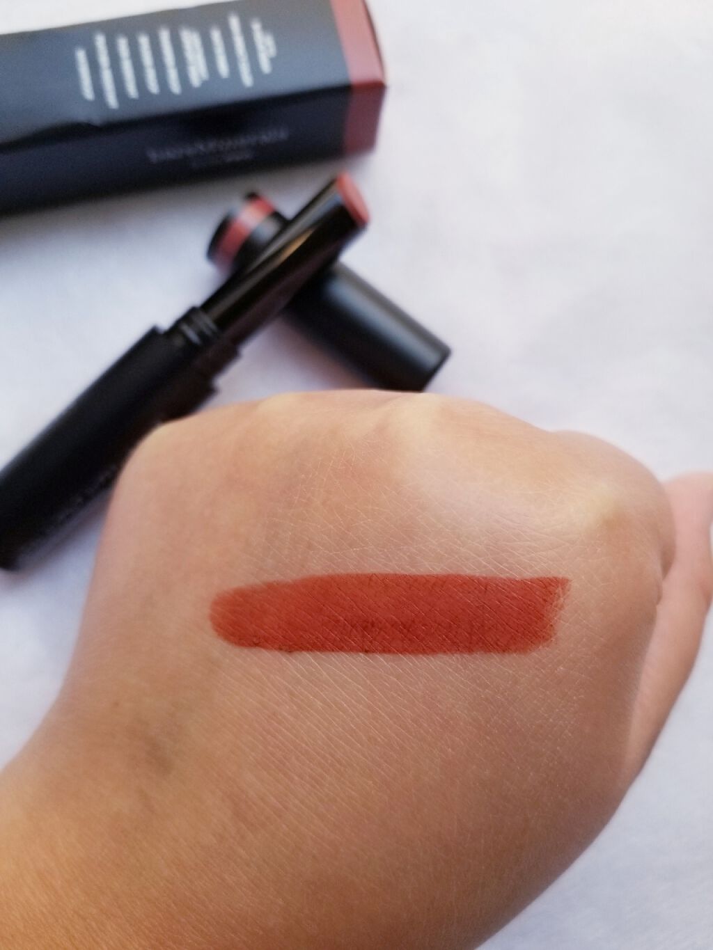 ベアプロ ロングウェア リップスティック/bareMinerals/口紅を使ったクチコミ(3枚目)