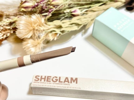 SHEGLAM Brow Goals 3-in-1 アイブロウペンシル Auburn/SHEGLAM/その他アイブロウを使ったクチコミ(1枚目)