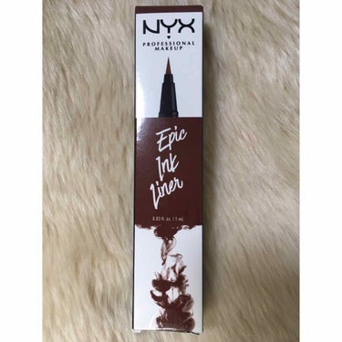 NYX Professional Makeup エピックインク ライナーのクチコミ「
NYX
エピックインクライナー02
〈ブラウン〉💄



この商品は落ちないアイライナーを
.....」（1枚目）