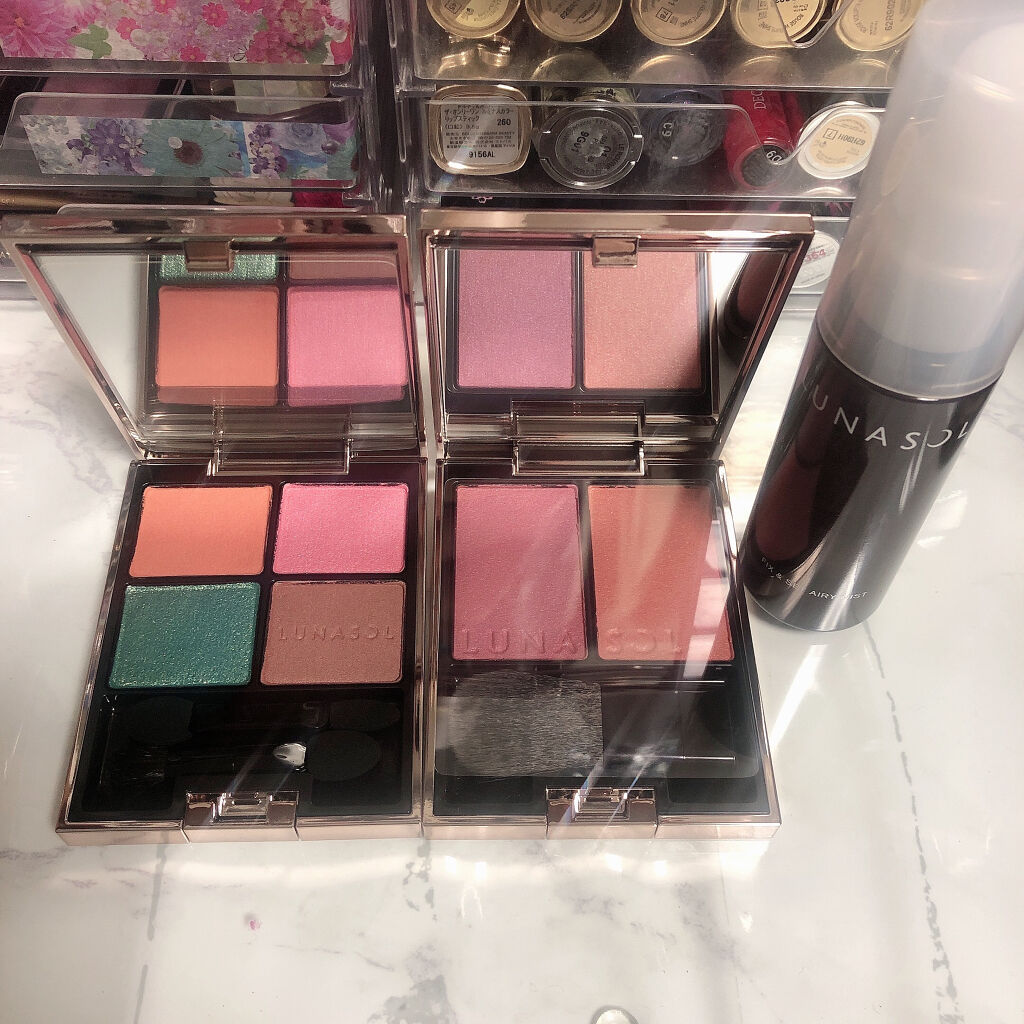 アイカラーレーション/LUNASOL/アイシャドウパレットを使ったクチコミ（2枚目）