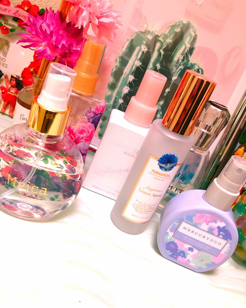 ブルージャスミンフレグランスミスト/サムライウーマン/香水(レディース)を使ったクチコミ(2枚目)