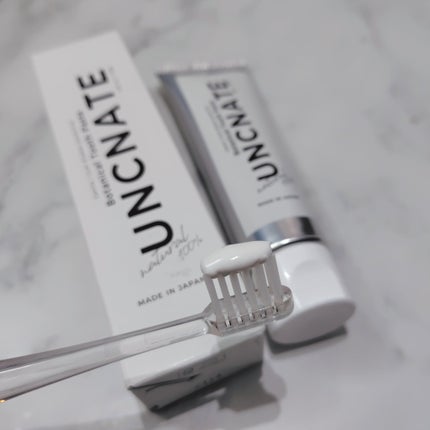 薬用ボタニカルトゥースペースト/UNCNATE/歯磨き粉を使ったクチコミ(4枚目)