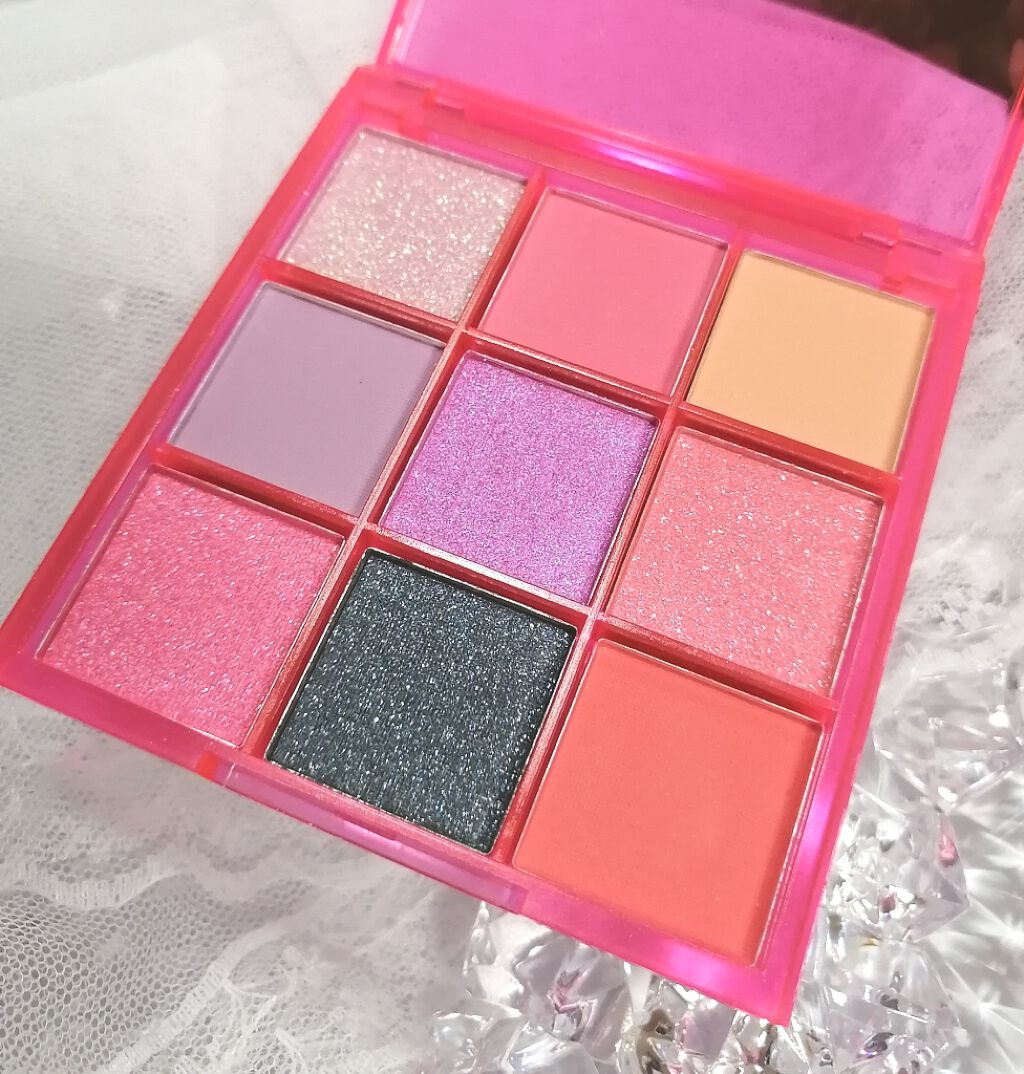 UR GLAM BLOOMING EYE COLOR PALETTE/U R GLAM/アイシャドウパレットを使ったクチコミ(3枚目)
