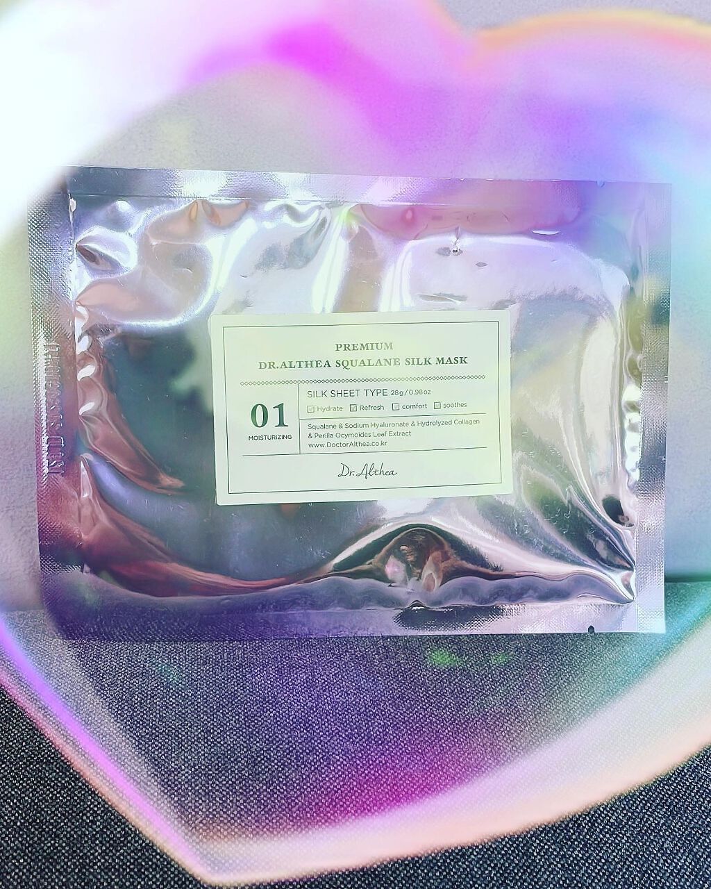 スクワラン シルク マスク/Dr.Althea/シートマスク・パックを使ったクチコミ（1枚目）