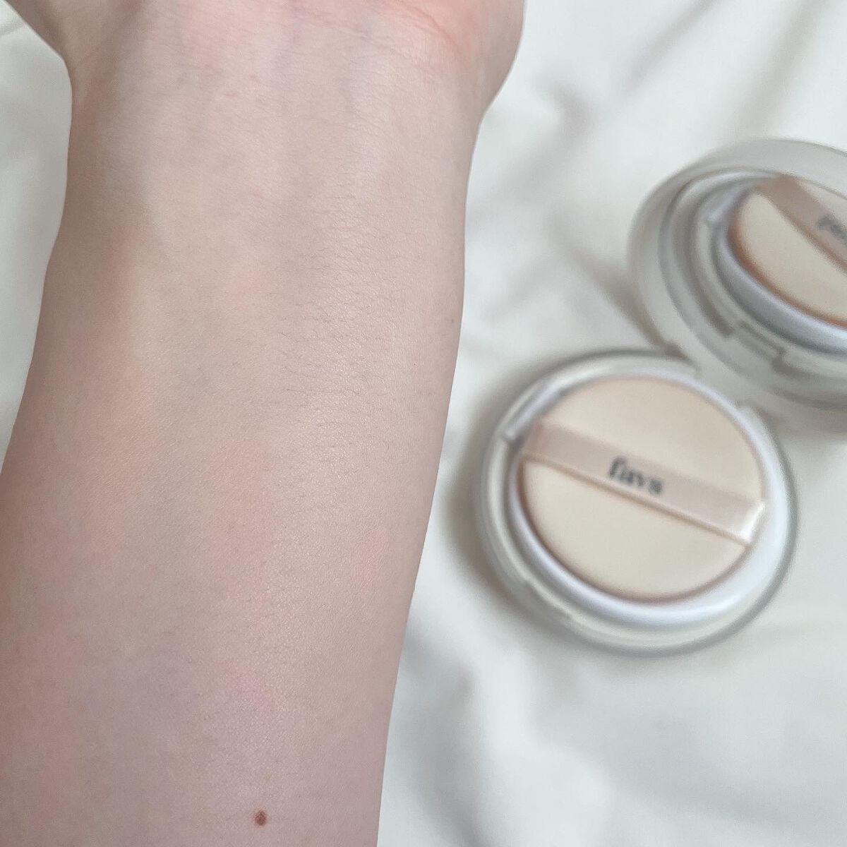 カーミンググロウアップクッションファンデーション/favs/リキッドファンデーションを使ったクチコミ(3枚目)