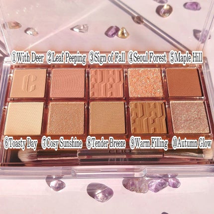 プロ アイ パレット/CLIO/アイシャドウパレットを使ったクチコミ(5枚目)