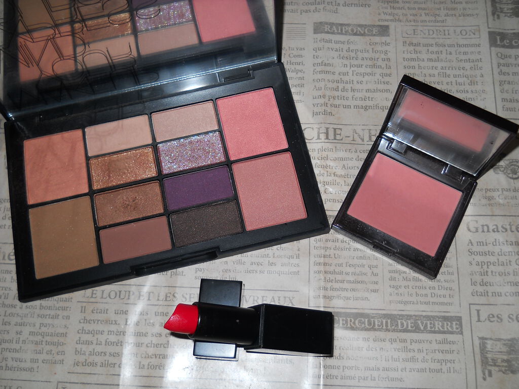 メーキャップユアマインド アイ＆チークパレット/NARS/アイシャドウパレットを使ったクチコミ（1枚目）