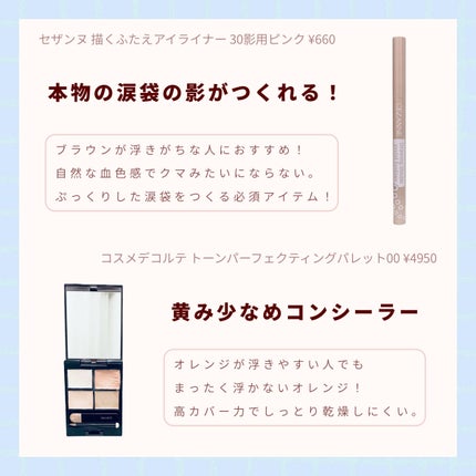トーンパーフェクティング パレット/DECORTÉ/パレットコンシーラーを使ったクチコミ(2枚目)