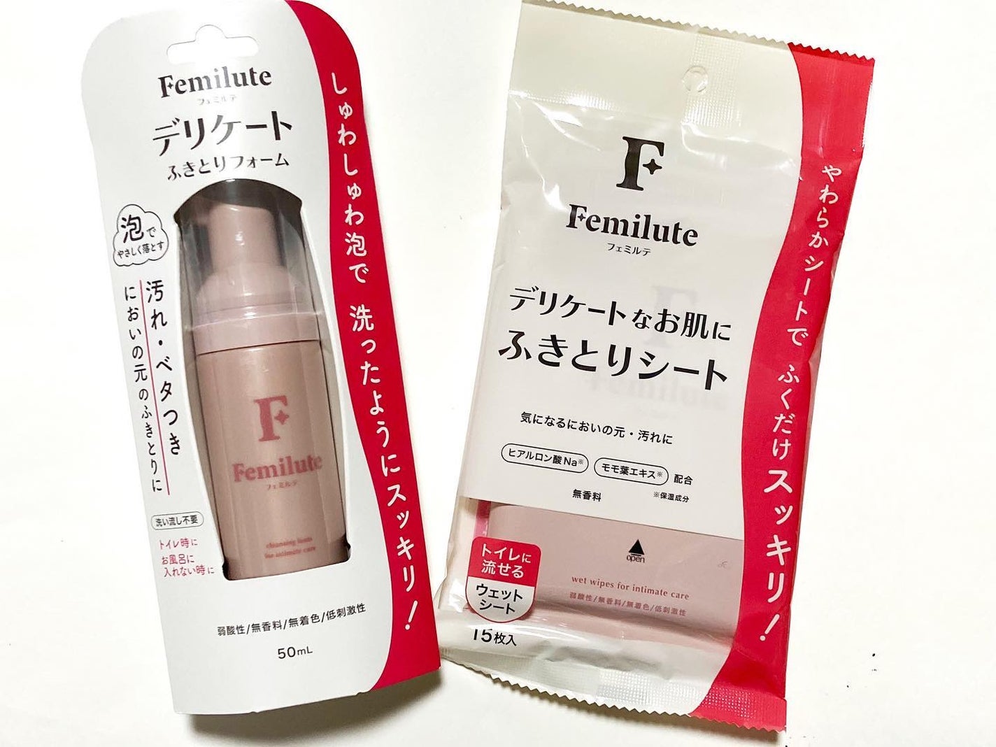 ふきとりシート/Femilute/デリケートゾーンケアを使ったクチコミ(2枚目)