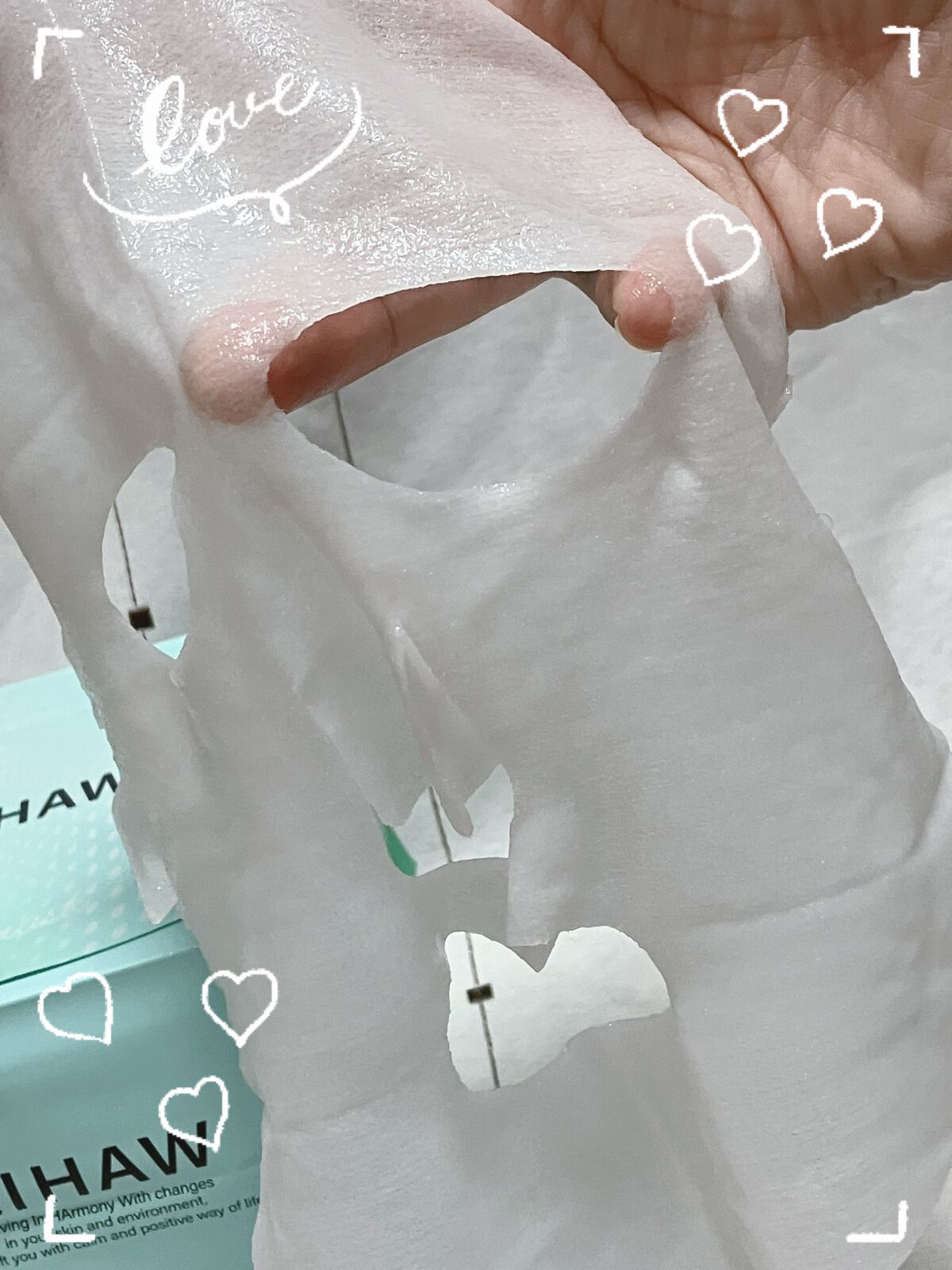 モイストリペアマスク/LIHAW/シートマスク・パックを使ったクチコミ（3枚目）