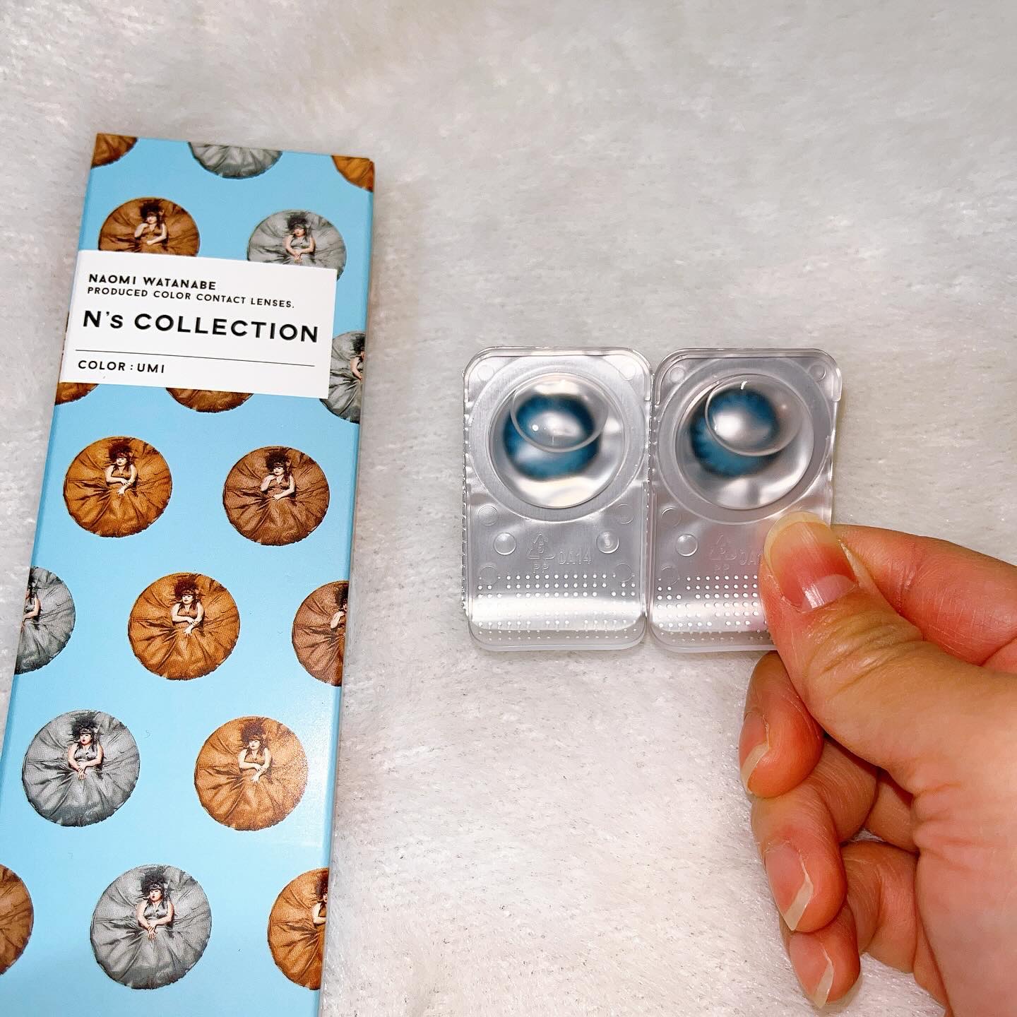N’s COLLECTION 1day 海/N’s COLLECTION/ワンデー（１DAY）カラコンを使ったクチコミ（2枚目）