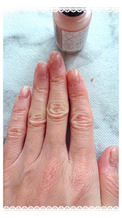 オサジ アップリフト ネイルカラー/OSAJI/マニキュアを使ったクチコミ(2枚目)