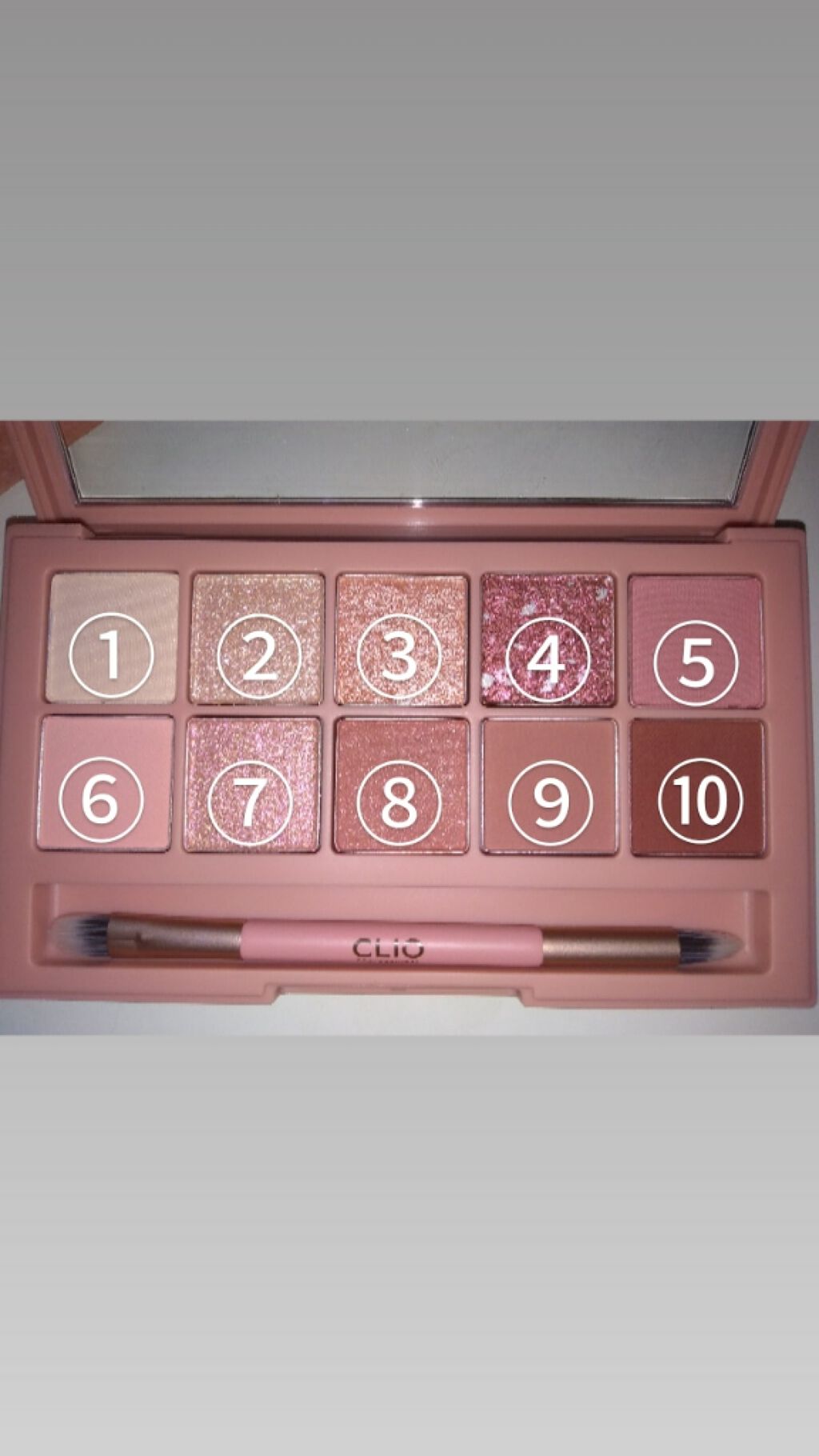 プロ アイ パレット/CLIO/アイシャドウパレットを使ったクチコミ(2枚目)