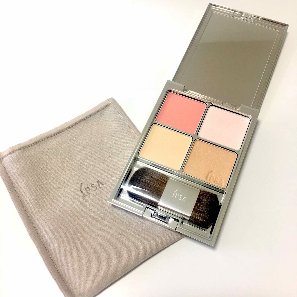 フェイスカラー デザイニングパレット/IPSA/プレストパウダーを使ったクチコミ（1枚目）