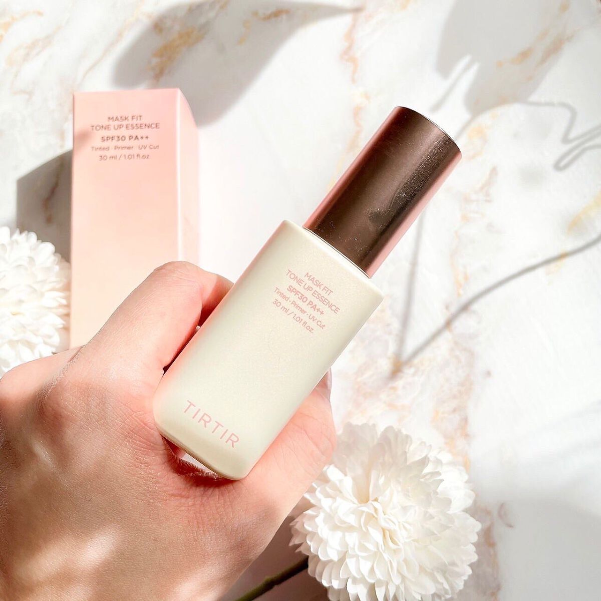 マスクフィットトーンアップエッセンス/TIRTIR(ティルティル)/化粧下地を使ったクチコミ(2枚目)
