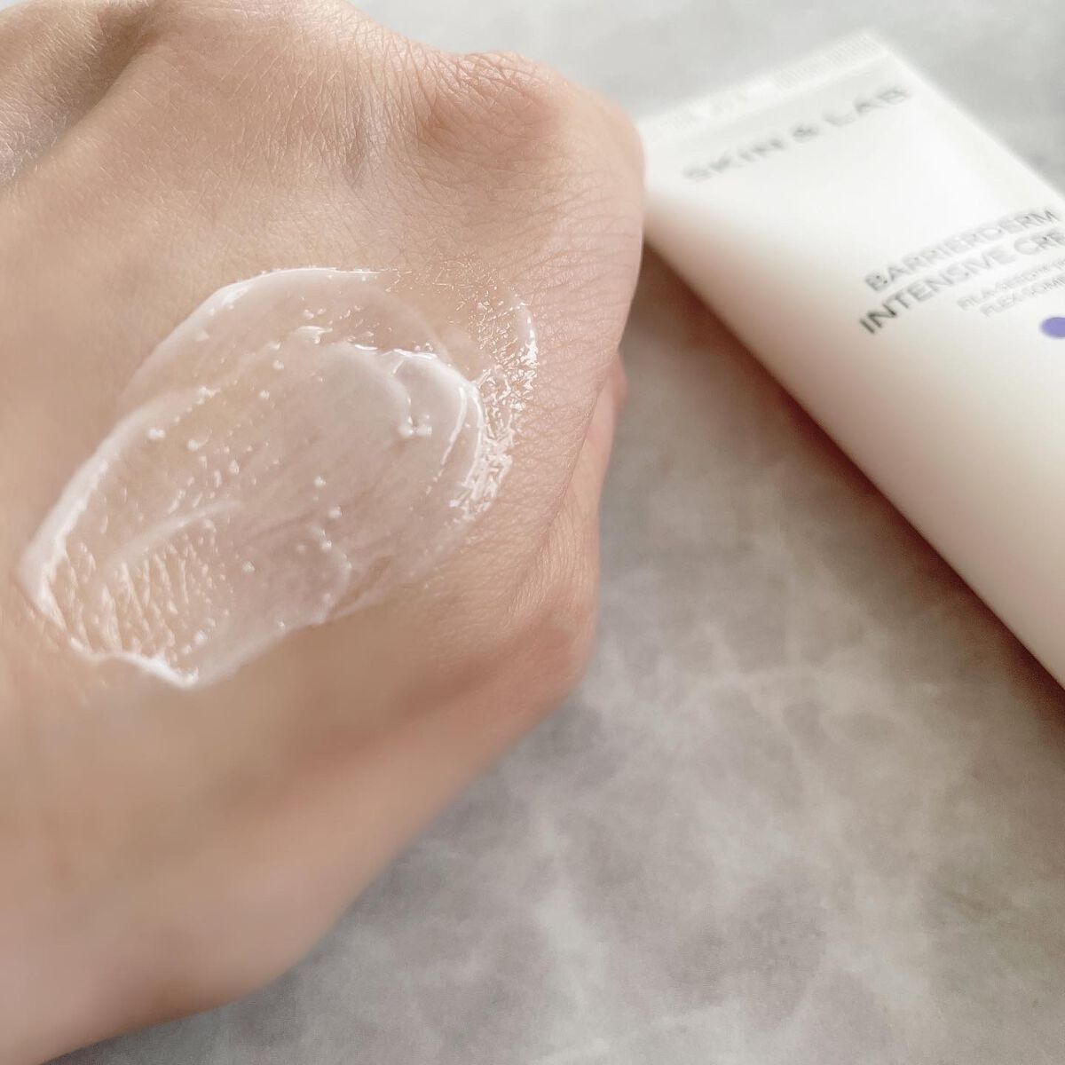 バリアダームモイストクリーム/SKIN&LAB/フェイスクリームを使ったクチコミ(3枚目)