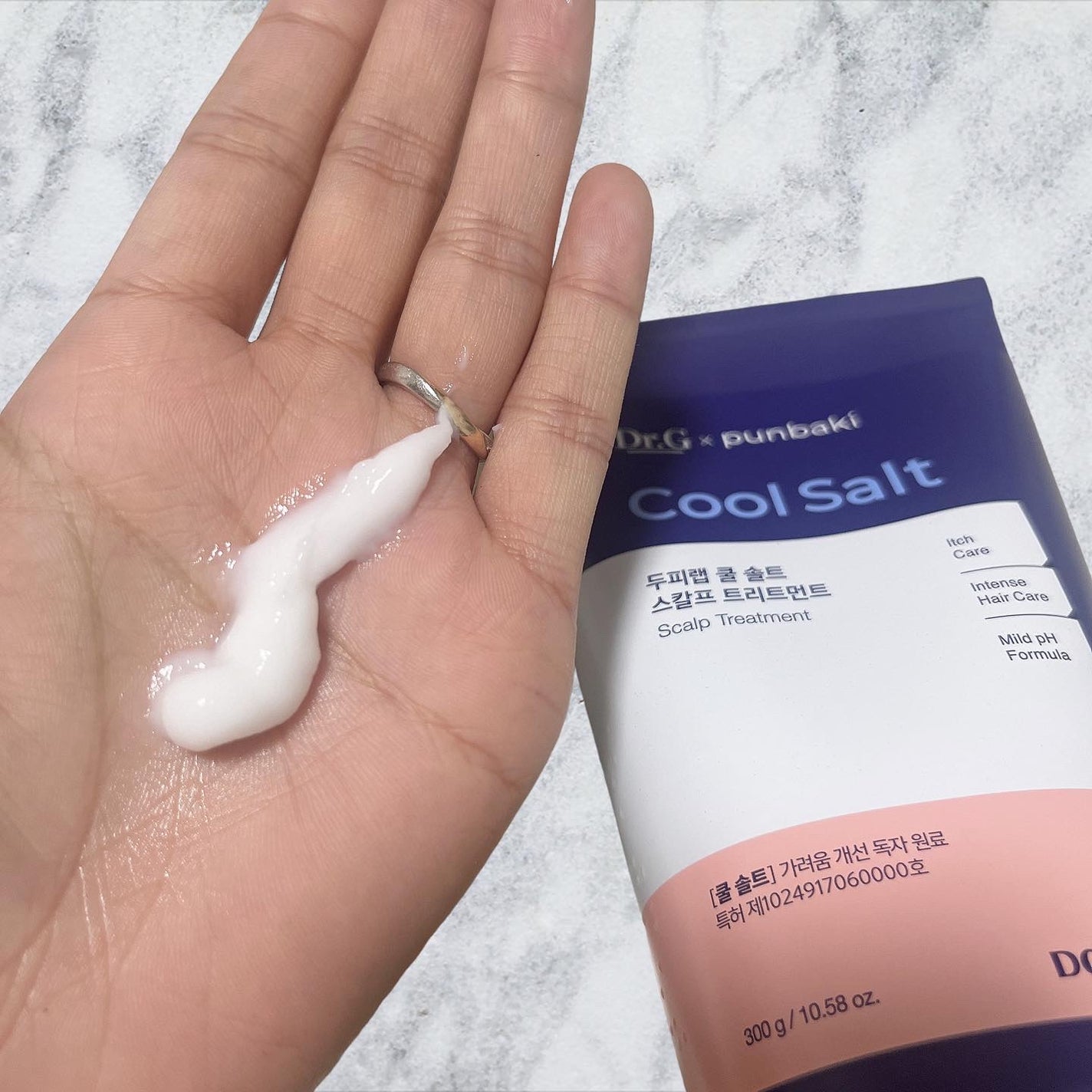クールソルトスケーリングシャンプー/クールソルトスカルプトリートメント/Dr.G/市販シャンプーを使ったクチコミ(4枚目)
