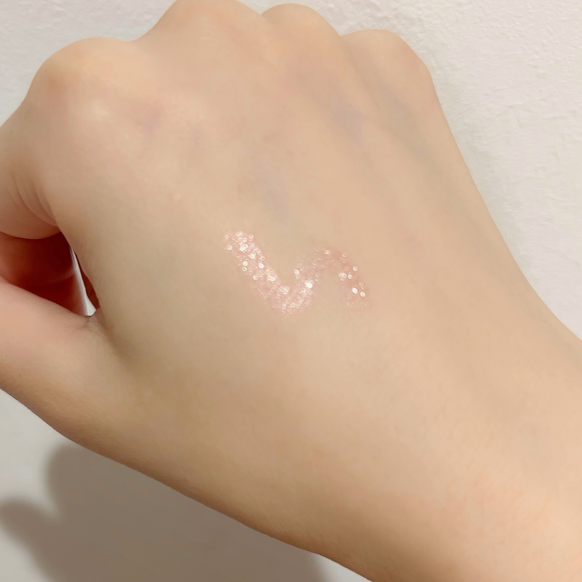 トゥインクルペンライナー #03 ロージースパークル/rom&nd/リキッドアイライナーを使ったクチコミ（2枚目）