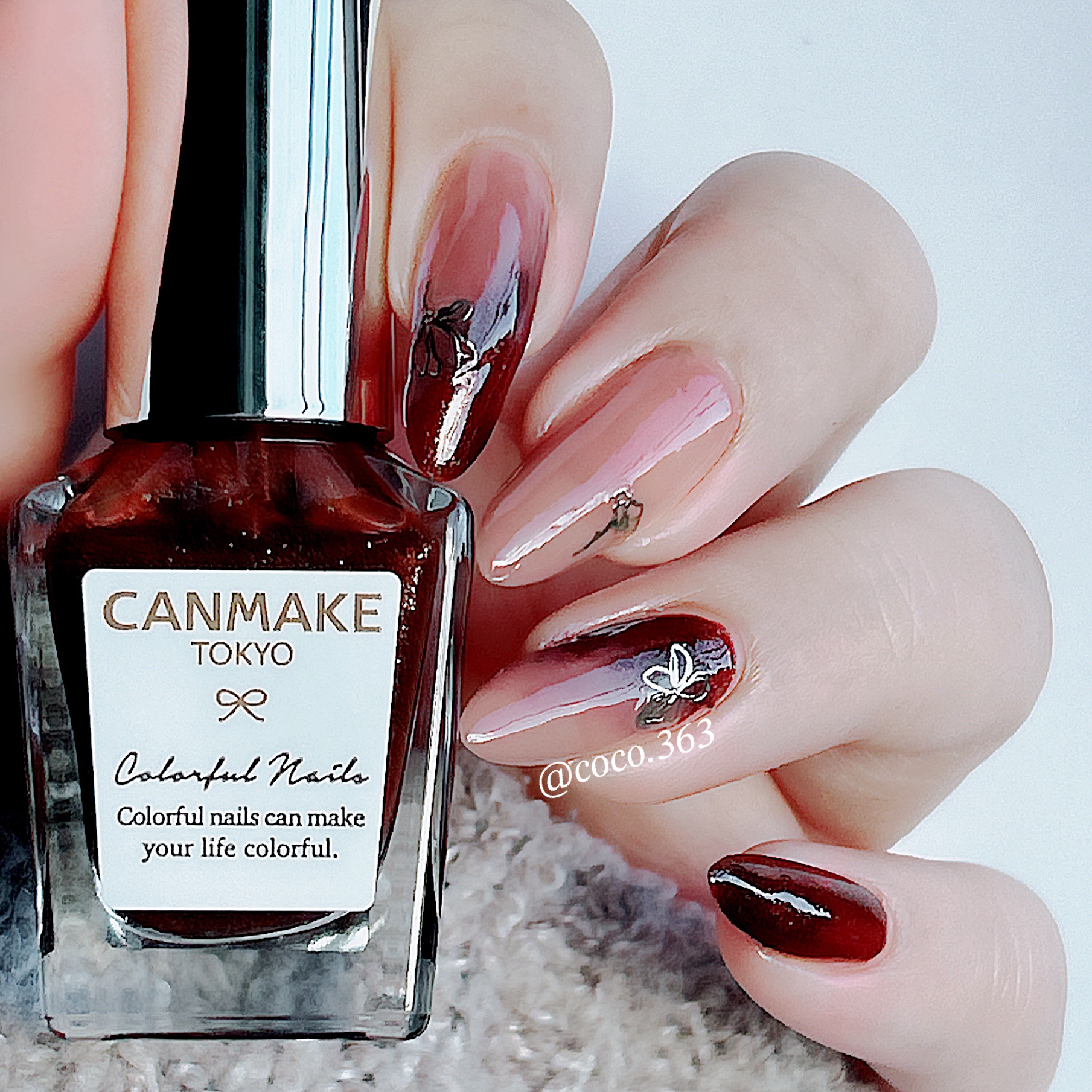 秋ネイルのネイルデザイン | カラフルネイルズ｜キャンメイク -キャン