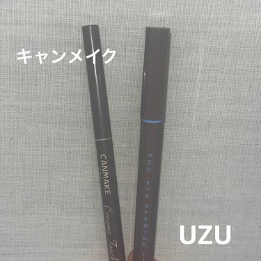 EYE OPENING LINER グレー/UZU BY FLOWFUSHI/アイライナーを使ったクチコミ（1枚目）