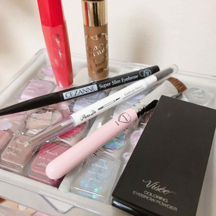 カラーリングアイブロウ/ヘビーローテーション/眉マスカラを使ったクチコミ(4枚目)