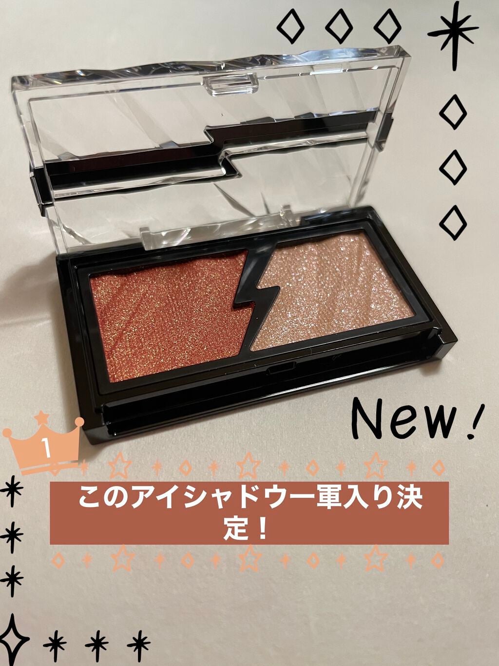 エレクトリックショックアイズ /KATE/アイシャドウパレットを使ったクチコミ(1枚目)