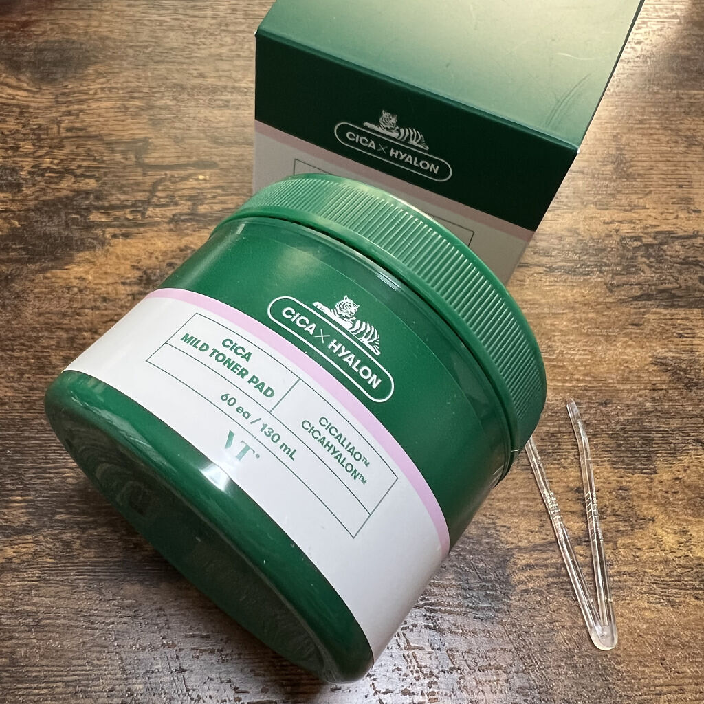 CICA マイルドトナーパッド/VT/トナーパッドを使ったクチコミ（1枚目）
