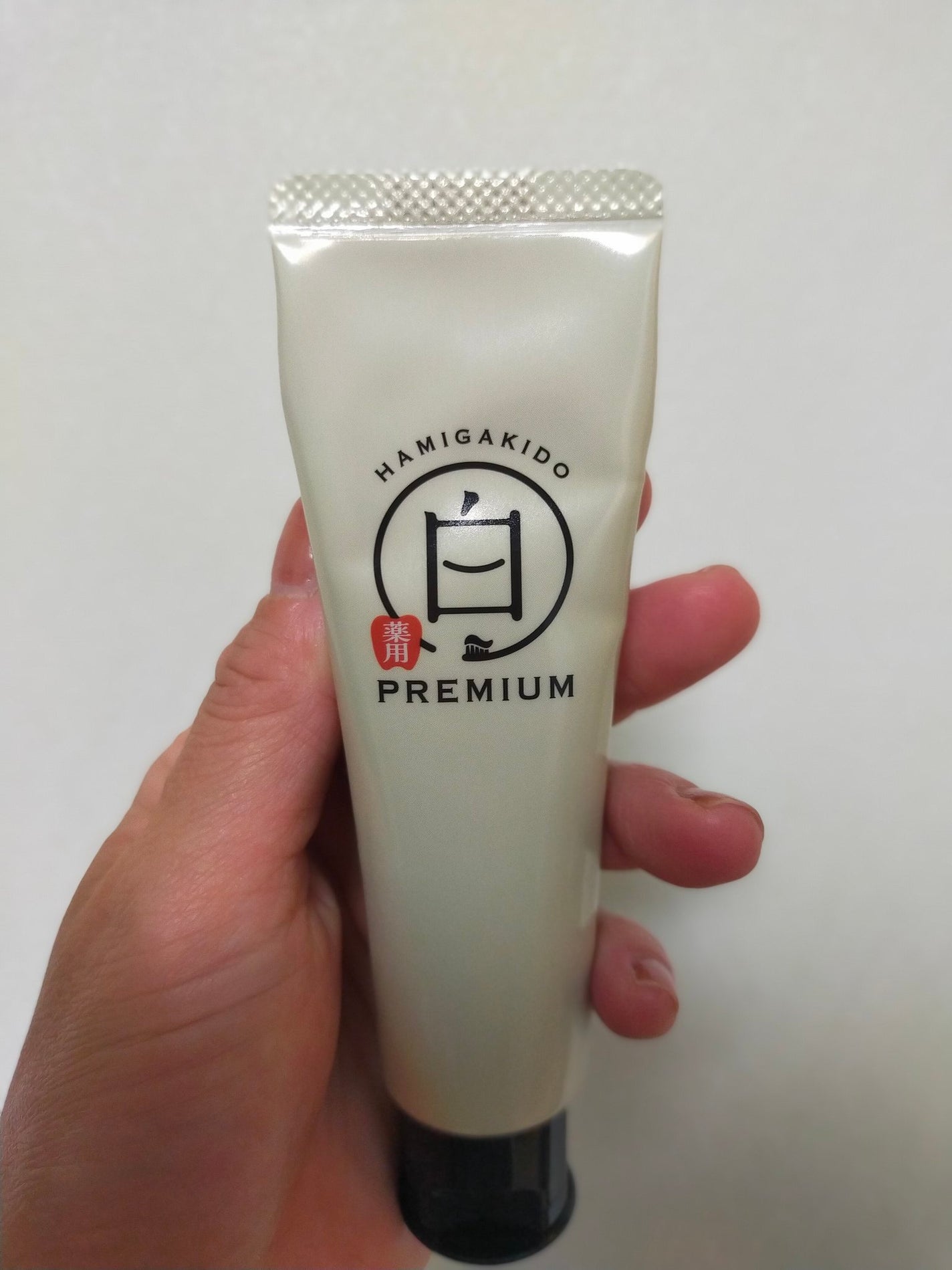 歯磨き堂 薬用ホワイトニングペースト プレミアム/歯磨き堂/歯磨き粉を使ったクチコミ(1枚目)