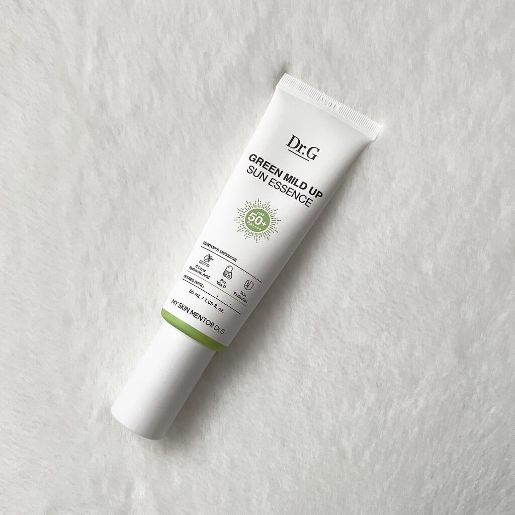 ◇Dr.G グリーンマイルドアップ サンエッセンス

✓8種のヒアルロン酸×プロビタミンD
✓UVA、B、ブルーライトや赤外線から保護
✓皮膚刺激テスト完了

低刺激エッセンスでスキンケアのような日焼け止め
ｰｰｰｰｰｰｰｰｰｰｰｰｰｰｰｰ