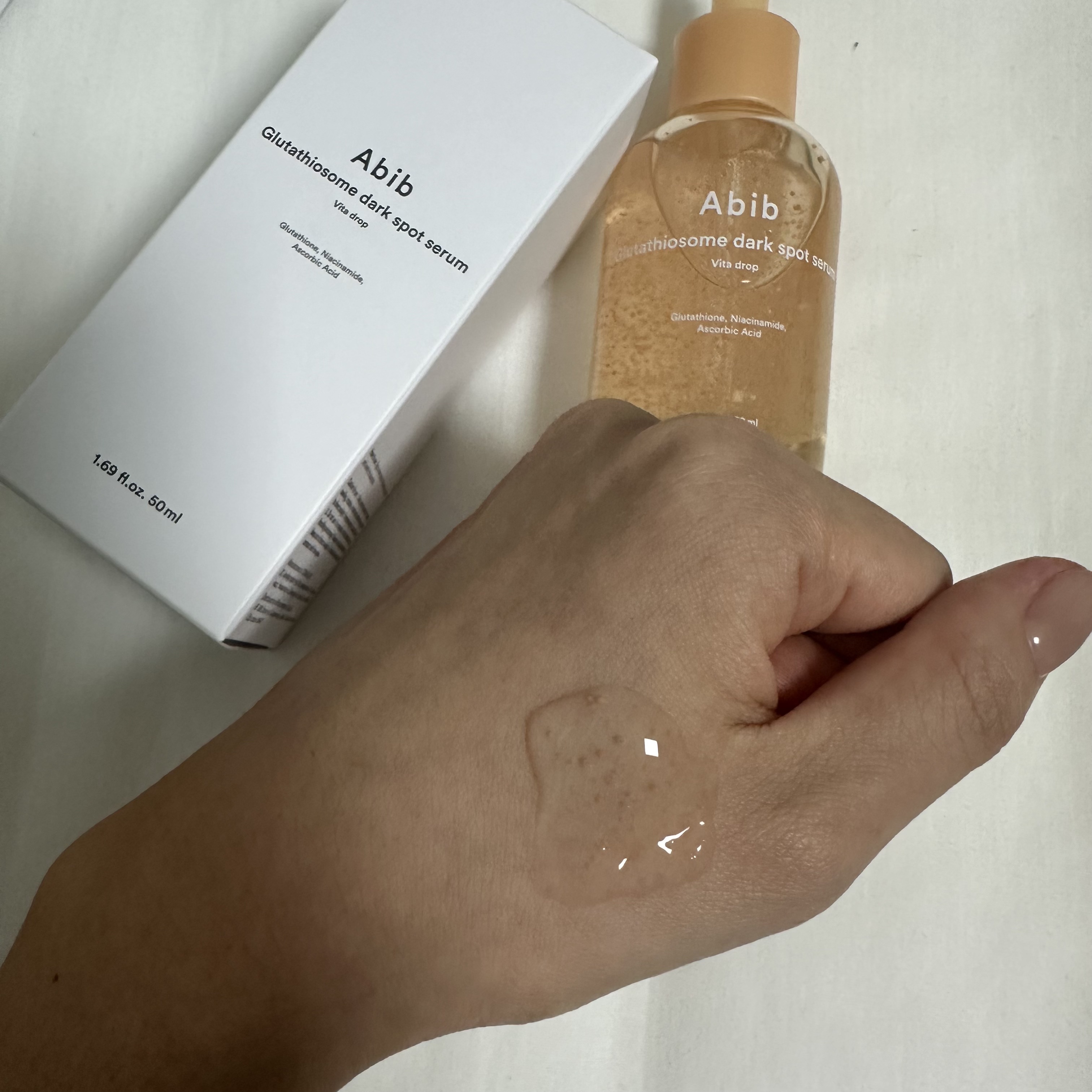アビブ　グルタチオンソームダークスポットセラムビタドロップ/Abib /美容液を使ったクチコミ（2枚目）