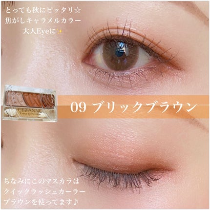 トーンアップアイシャドウ/CEZANNE/アイシャドウパレットを使ったクチコミ(3枚目)