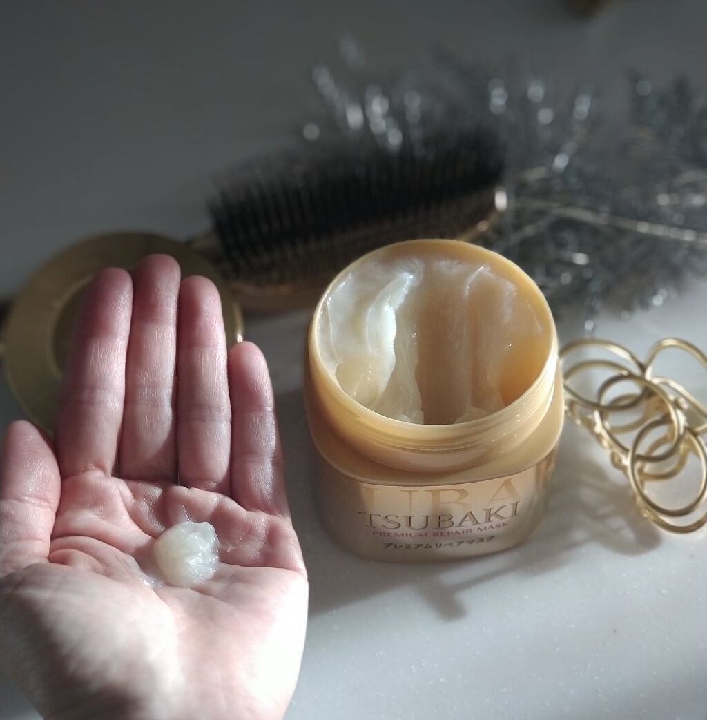 プレミアムリペアマスク(資生堂 プレミアムリペアマスク)/TSUBAKI/ヘアマスク・ヘアパックを使ったクチコミ(3枚目)
