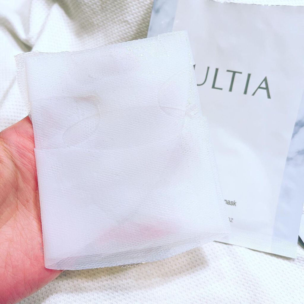 back aging care mask/ULTIA/シートマスク・パックを使ったクチコミ（3枚目）