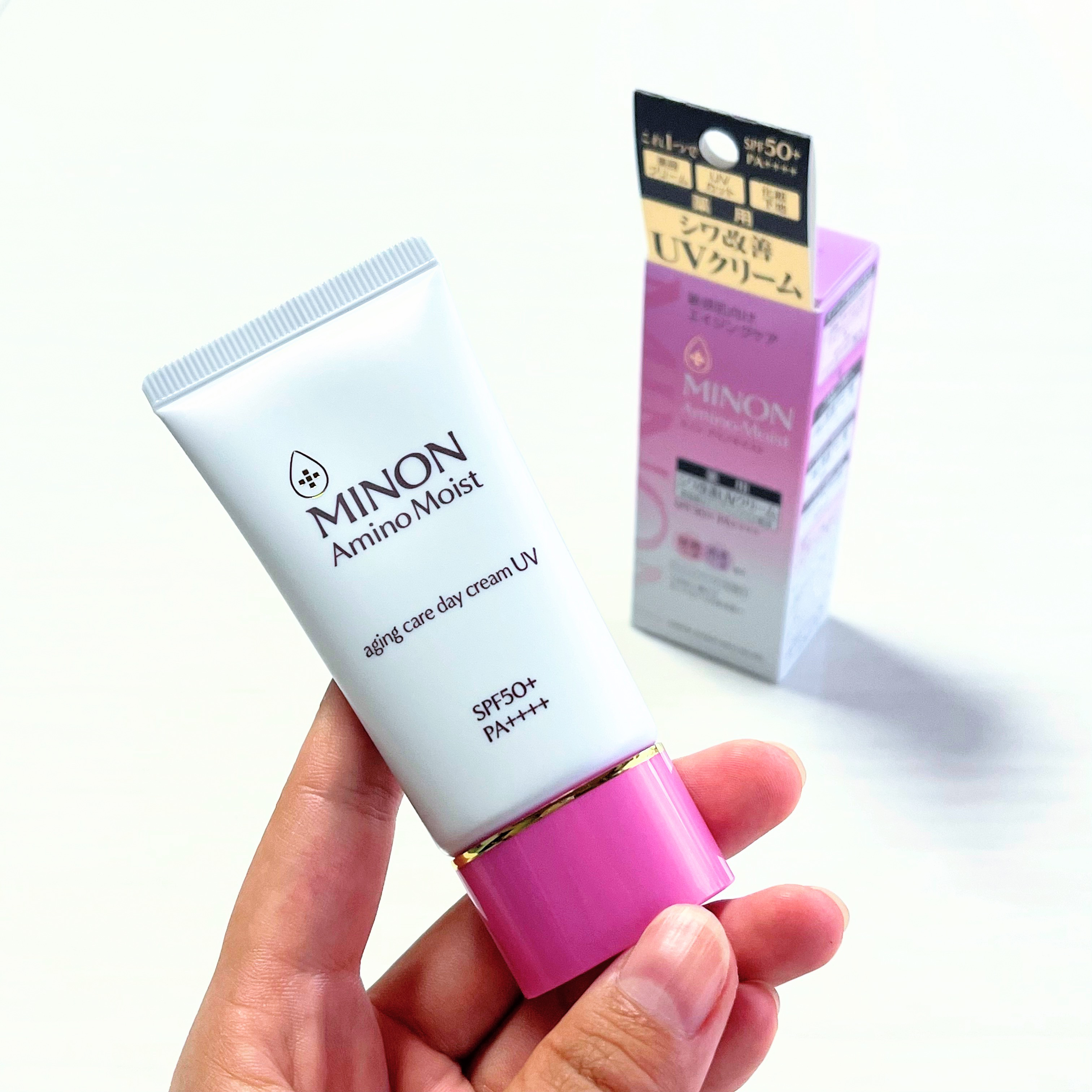 ミノン アミノモイスト エイジングケア デイクリームUV｜ミノンの効果