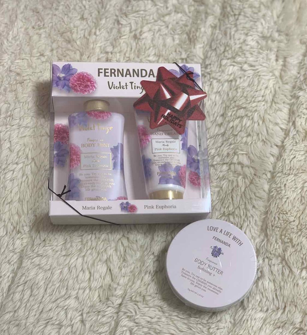 フレグランス ボディバター ソフトニングプラス マリアリゲル/フェルナンダ/ボディクリームを使ったクチコミ(1枚目)