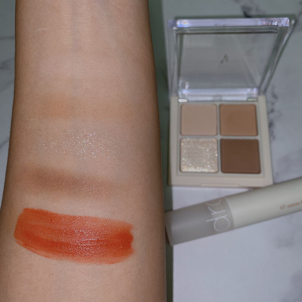 シースルーマットティント 韓服エディション/rom&nd/リップティントを使ったクチコミ（2枚目）