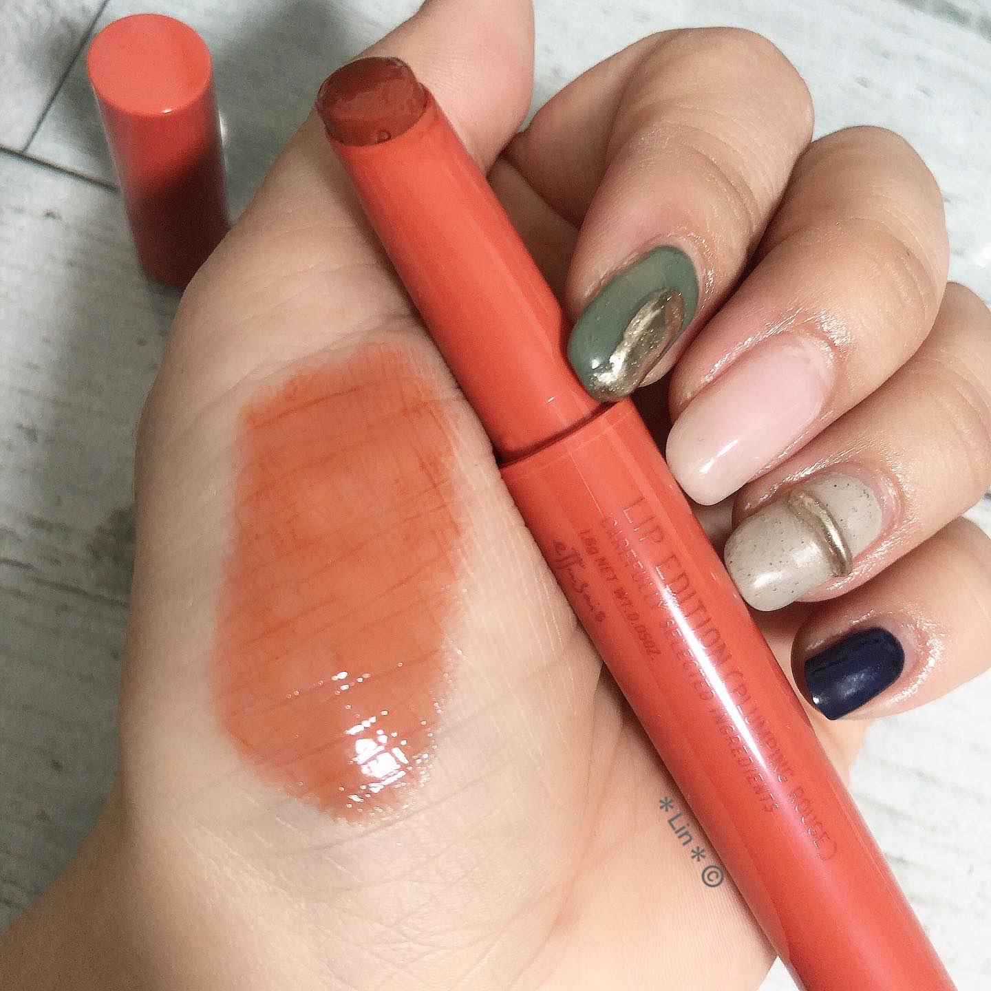 エテュセ リップエディション（プランパールージュ）ウォームスタイル/ettusais/口紅を使ったクチコミ（2枚目）