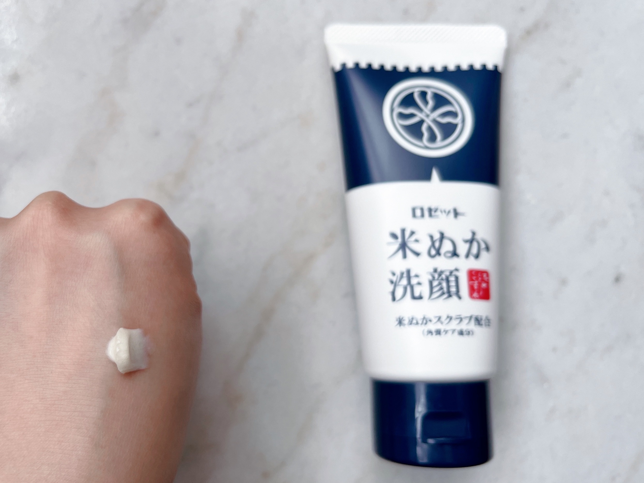 江戸こすめ 米ぬか洗顔/ロゼット/洗顔フォームを使ったクチコミ（2枚目）