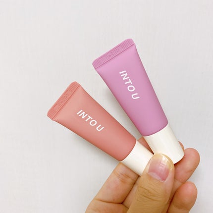 エアリーブラッシュ/INTO U/ジェル・クリームチークを使ったクチコミ(1枚目)