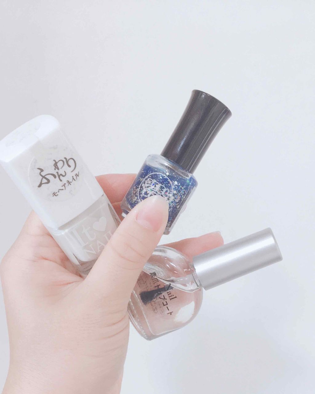 速乾性トップコート/DAISO/ネイルトップコートを使ったクチコミ（3枚目）