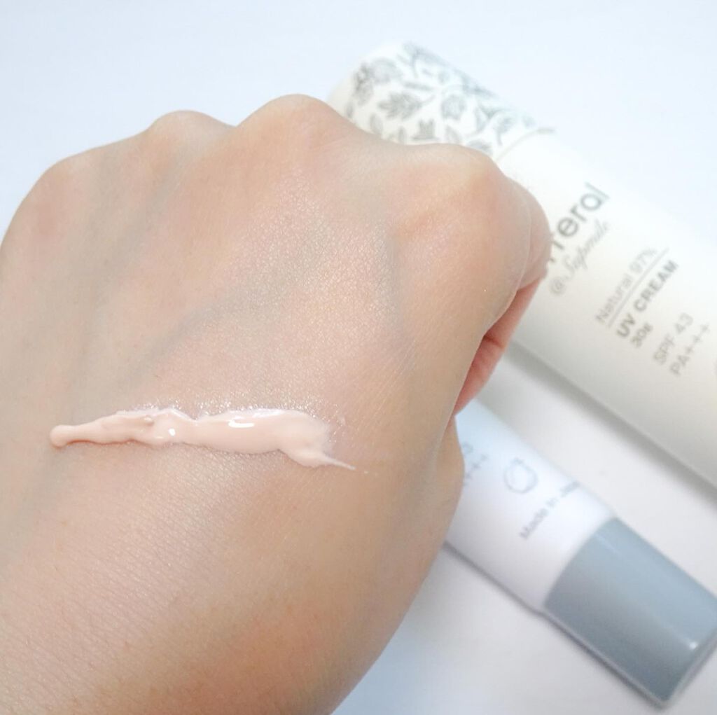 ナチュラルUVケアクリーム/efferal/日焼け止めクリームを使ったクチコミ（3枚目）