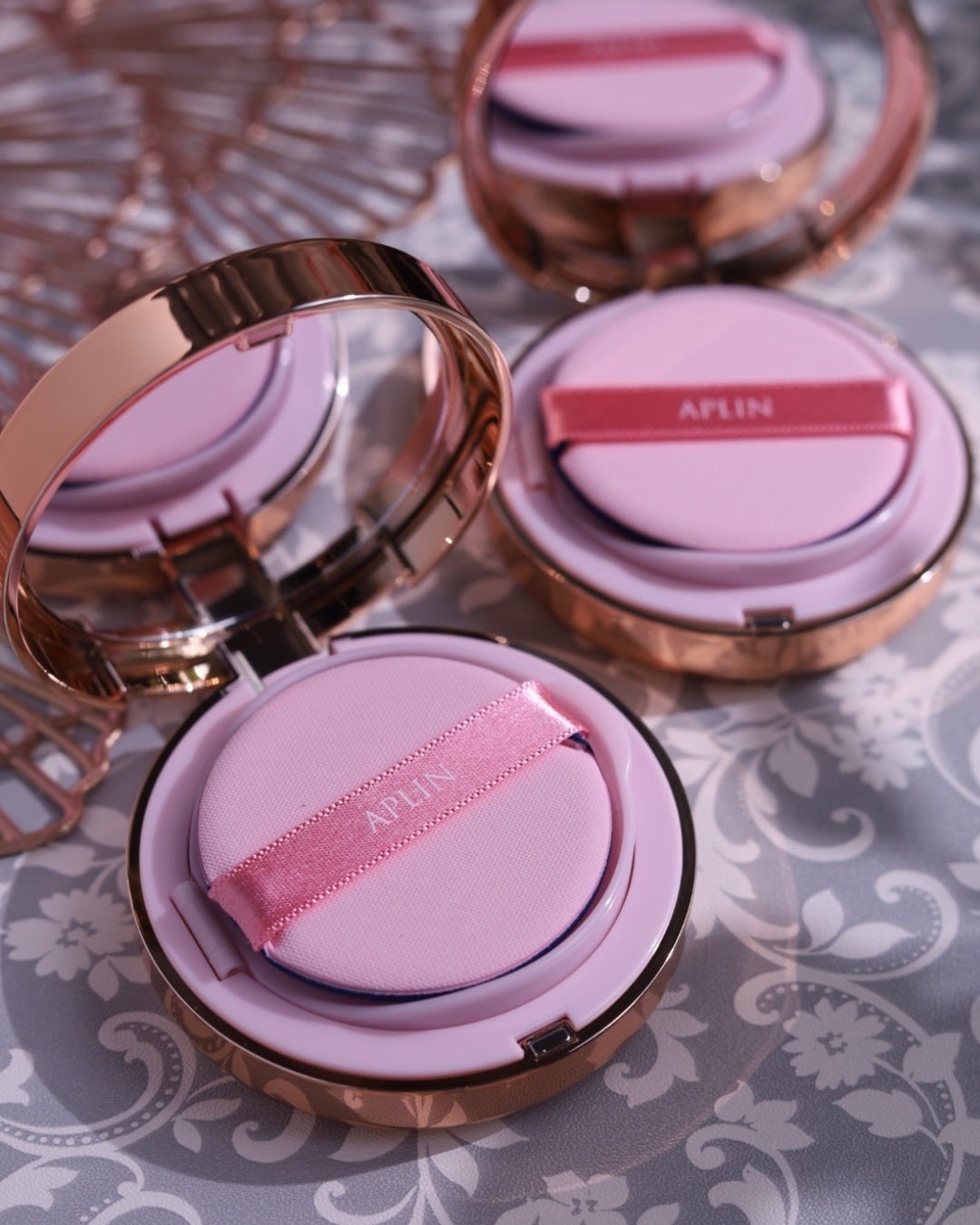 ピンクティーツリーカバークッション/APLIN/クッションファンデーションを使ったクチコミ(2枚目)