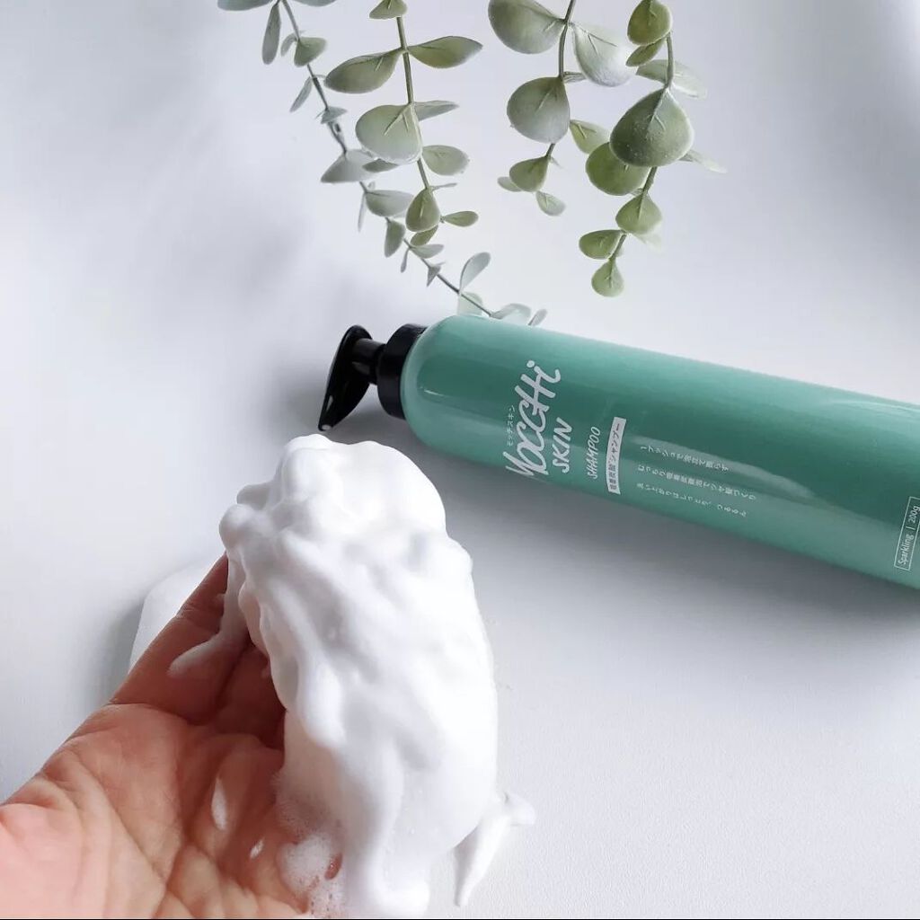 吸着スパークリングシャンプー /MoccHi SKIN/市販シャンプーを使ったクチコミ(5枚目)