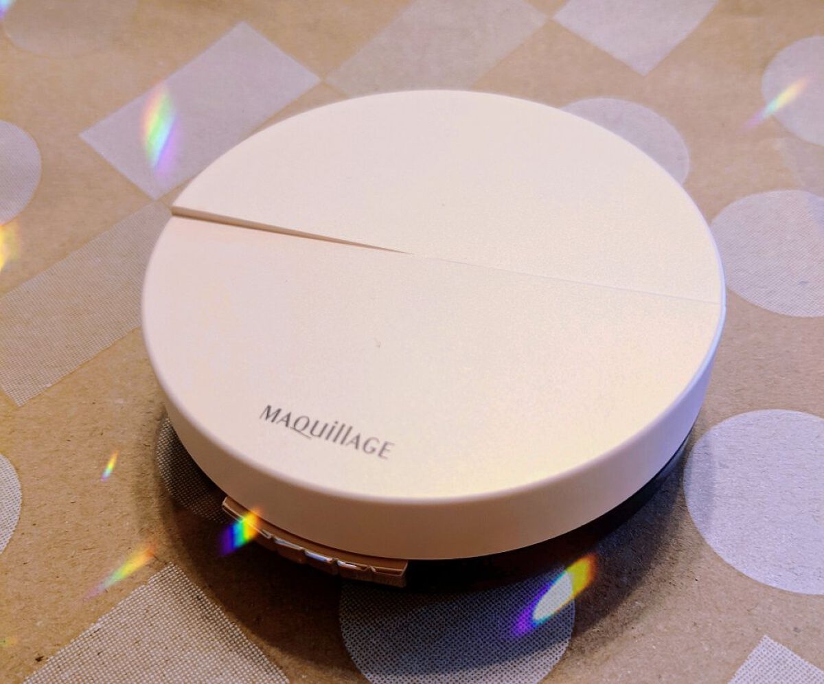 ドラマティッククッションジェリー/マキアージュ/クッションファンデーションを使ったクチコミ（2枚目）