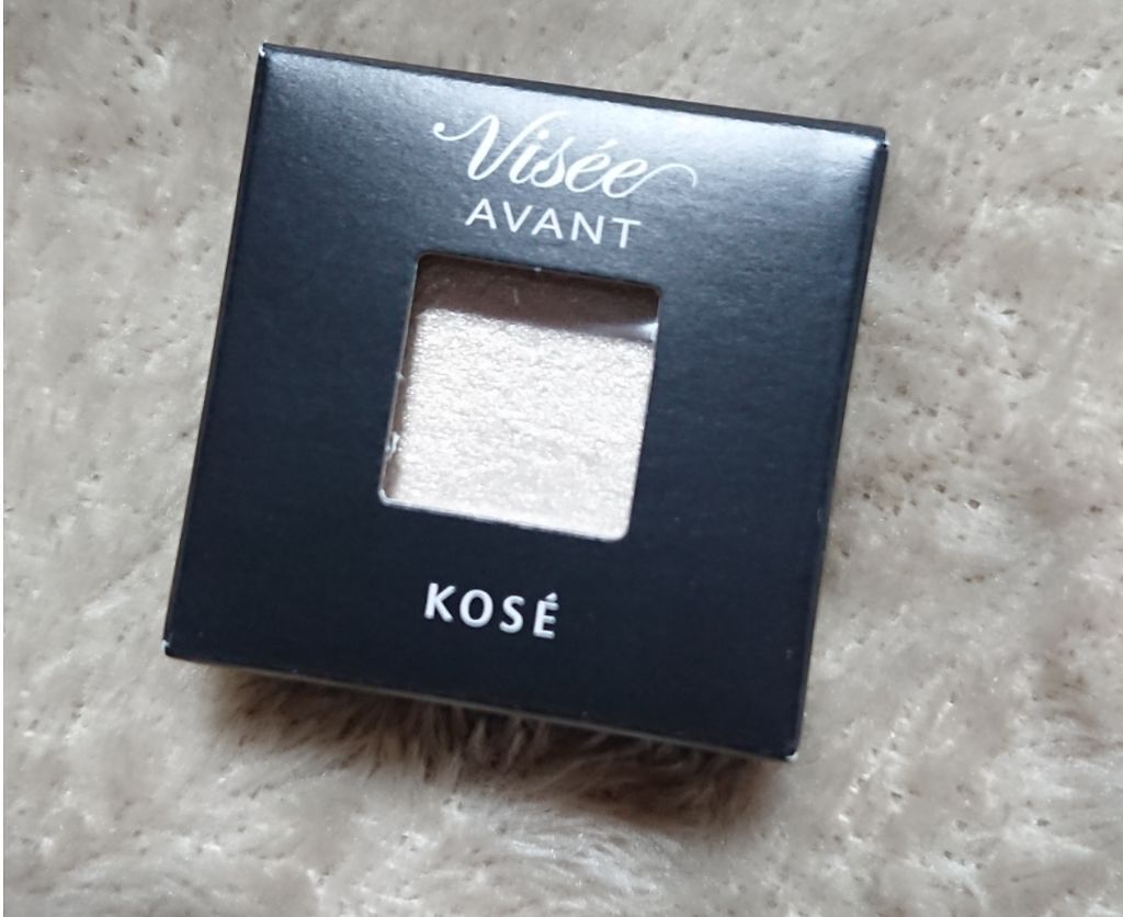 ヴィセ アヴァン シングルアイカラー 003 COTTON PEARL/Visée/単色アイシャドウを使ったクチコミ（1枚目）