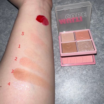 マルチキューブ/i’m meme/アイシャドウパレットを使ったクチコミ(4枚目)