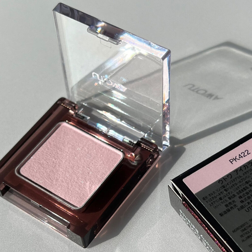 アイカラー/UTOWA/単色アイシャドウを使ったクチコミ（2枚目）